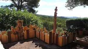 Jardinières bioclimatique bois Terre mik
